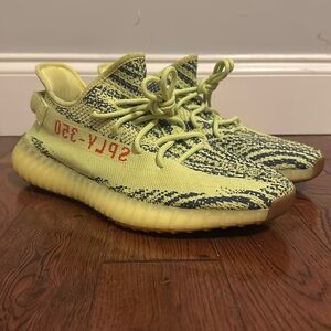 Adidas Yeezy Boost 350 V2 Semi Frozen Yellow US 10